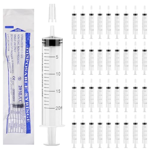 30X Spritzen 20ml Einzeln Verpackt Einwegspritzen 20ml Inkl Schutzkappen Dosierspritze für Tierfütterung Pflanzenbewässerung Labor DIY Halloween Fasching 30X Spritzen 20ml Einzeln Verpackt Einwegspritzen 20ml Inkl Schutzkappen Dosierspritze für Tierfütterung Pflanzenbewässerung Labor DIY Halloween Fasching von AIUNBEST