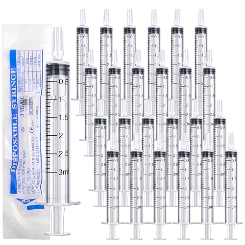 60 Stück 3ml Spritzen Einzeln Verpackt mit Kappen Einwegspritzen ohne Nadel Kolostrum Spritze Flüssigkeitsmaß Spritze 3ml für Haustierfütterung Labore Flüssigkeiten Nachfüllen und Pflanzenbewässerung 60 Stück 3ml Spritzen Einzeln Verpackt mit Kappen Einwegspritzen ohne Nadel Kolostrum Spritze Flüssigkeitsmaß Spritze 3ml für Haustierfütterung Labore Flüssigkeiten Nachfüllen und Pflanzenbewässerung von AIUNBEST