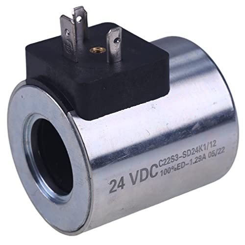 AIVWUMOT Magnetventilspule S1-024000 24VDC kompatibel mit Parker 028000 012000 2.72 1.15 1.29A von AIVWUMOT