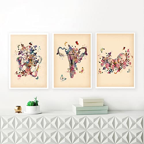 AIVYNA Blumen Frau Anatomie Kunstdruck Wand Bilder Hebamme Geschenk GynäKologe Medizinische Ausbildung Poster Leinwand Bild Bilder Wohnzimmer BüRo Dekor Rahmenlos AIVYNA Blumen Frau Anatomie Kunstdruck Wand Bilder Hebamme Geschenk GynäKologe Medizinische Ausbildung Poster Leinwand Bild Bilder Wohnzimmer BüRo Dekor Rahmenlos von AIVYNA