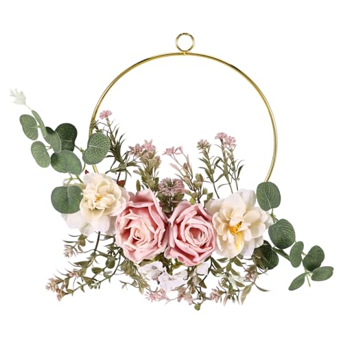 Türkranz Ganzjährig außen,Türkranz Frühling Künstliche Blumen Metallring Deko, Kranz Girlande Willkommen Girlande Türkranz Frühling Wandkranz Metall für Hochzeit Wohnzimmer Türkranz Ganzjährig außen,Türkranz Frühling Künstliche Blumen Metallring Deko, Kranz Girlande Willkommen Girlande Türkranz Frühling Wandkranz Metall für Hochzeit Wohnzimmer von AIWMQYYF