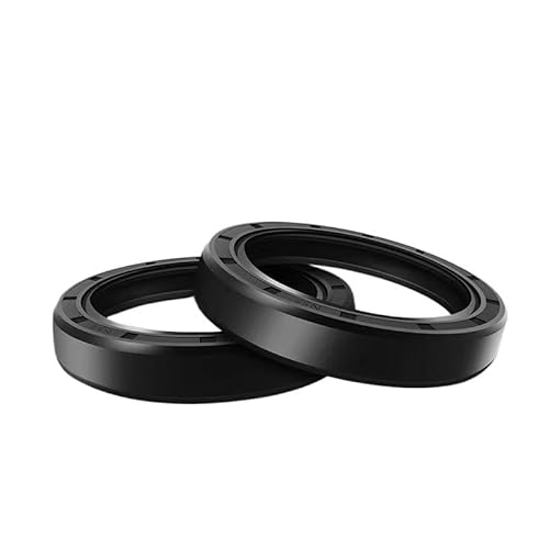 2 Stück Skelett-Wellendichtung aus Nitrilkautschuk, Innendurchmesser 31 mm, Außendurchmesser 39–68, Dicke 4–10, TC-Skelett-Öldichtungsringe, NBR-Doppellippendichtung mit Feder(TC 31x43x10.3mm NBR) von AIXILAN