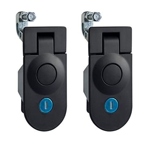 Abzugsriegel, Nockenriegel, 2er-Pack Kompressionsriegel, Abzugsriegel, verstellbarer Hebel aus Zinklegierung, handbetätigter Kompressionsriegel for Wohnmobil, Wohnmobil, Boot, LKW(35mm) von AIXILAN
