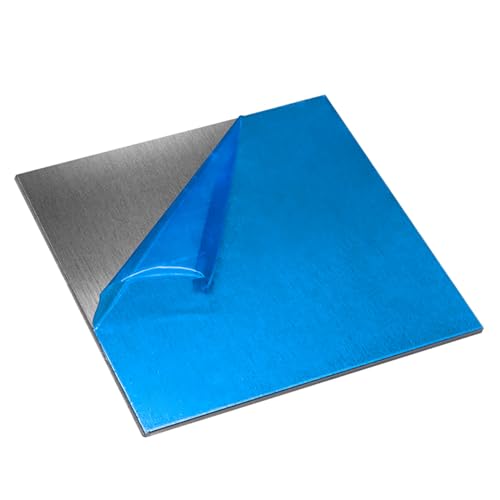 Aluminiumblech, Aluminiumblechplatte, Aluminiumplatte 1060, Material for Haushaltsbeschläge, 100 mm x 200 mm, Dicke: 5 mm(Thickness:2mm(2pcs)) von AIXILAN