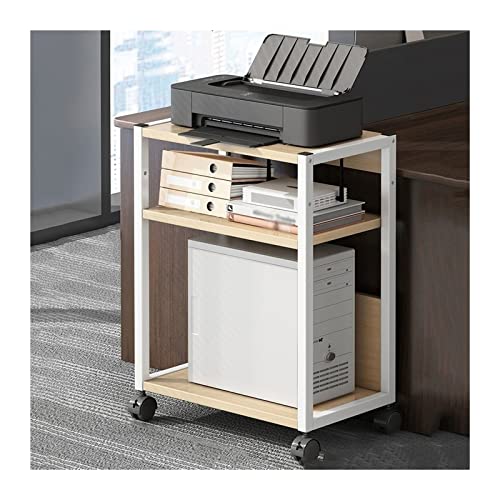 Druckerständer, Drucker-Desktop-Ständer, 3-lagiger PC-Tower-Ständer mit Rädern, mobiler Druckerständer mit Aufbewahrung, Metallrahmen, Boden-PC-Gehäusehalterwagen for die CPU-Unterstützung im Homeoffi Druckerständer, Drucker-Desktop-Ständer, 3-lagiger PC-Tower-Ständer mit Rädern, mobiler Druckerständer mit Aufbewahrung, Metallrahmen, Boden-PC-Gehäusehalterwagen for die CPU-Unterstützung im Homeoffi von AIXILAN