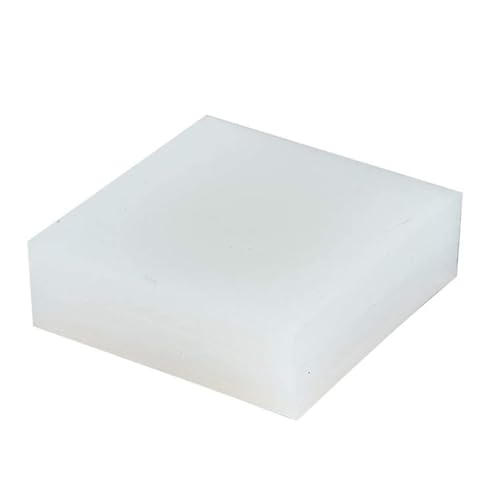 Gummidämpfungsblock, quadratischer Silikonkautschukblock 200 × 200 × 5 mm - 200 × 200 × 20 mm, perfekt for Haushaltsgeräte, Möbel und Waschmaschinen(200x200x20mm) von AIXILAN