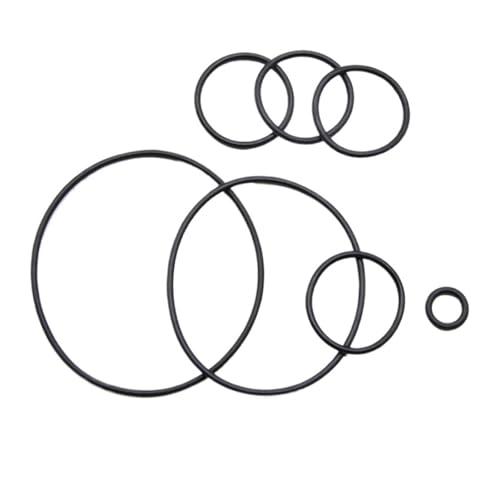 Gummidichtring, Gummi-O-Ringe, 50 Stück NBR-O-Ringe Außendurchmesser 5–80 mm CS1 2 3 4 mm Schwarze Nitrilkautschuk-Unterlegscheibe for Kraftfahrzeuge, rund, O-Typ, korrosionsbeständig, ölbeständig(OD Gummidichtring, Gummi-O-Ringe, 50 Stück NBR-O-Ringe Außendurchmesser 5–80 mm CS1 2 3 4 mm Schwarze Nitrilkautschuk-Unterlegscheibe for Kraftfahrzeuge, rund, O-Typ, korrosionsbeständig, ölbeständig(OD von AIXILAN