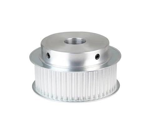 Zahnriemenscheibe, 1 Stück Legierungsscheibe 5M-48T Kreisbogenzahnbohrungsgröße 12/14/15/16/17/19/20 mm Riemenscheibe for 5M Gummiriemenbreite 15/20/25(16 mm,For Belt Width25 mm) von AIXILAN