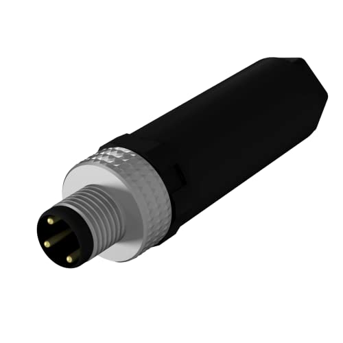 AIXONTEC 10x M8 3 pin feldkonfektionierbarer Sensor Stecker männlich A kodiert m8 Rundstecker m-8 Sensorleitung 3 polig Kabelverschraubung M 8 male SAC Sensor Aktor connector werkzeuglos toolless von AIXONTEC