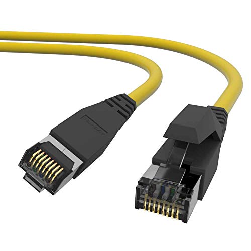 AIXONTEC 5m Cat.7 Ethernet LAN Patchkabel flexibel 10 GbE Netzwerkkabel Aussenbereich Outdoor LAN Kabel RJ45 Ethernetkabel Cat.6A 10 Gigabit PUR Außenmantel UV Beständig - Made in Germany von AIXONTEC