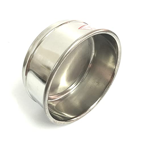 AIYAOAIYOUYOU Testsieb Alle 304 Laborstandardsiebe Probenahmeinspektion Pharmakopöe Siebdurchmesser 10 cm Öffnung 0,015–0,063 mm(500 mesh) von AIYAOAIYOUYOU