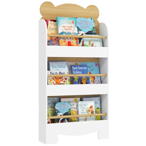 AIYAPLAY 3-Ebenen Kinderbuchregal Kinderbuchregal Teddybär Design für Spielzimmer Schlafzimmer Kinderzimmer Natur AIYAPLAY 3-Ebenen Kinderbuchregal Kinderbuchregal Teddybär Design für Spielzimmer Schlafzimmer Kinderzimmer Natur von AIYAPLAY