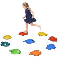 AIYAPLAY Flusssteine 9-tlg. Balanciersteine Balancespiel Rutschfest Stapelsteine AIYAPLAY Flusssteine 9-tlg. Balanciersteine Balancespiel Rutschfest Stapelsteine von AIYAPLAY