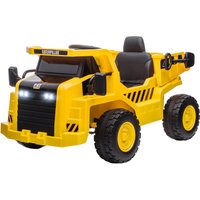 AIYAPLAY Kinder Elektro Traktor Aufsitztraktor mit Fernbedienung Eimer Schaufel von AIYAPLAY