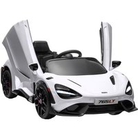 Aiyaplay - Kinder Elektroauto 12 v McLaren 765LT Kinderauto mit 2,4G Fernbedienung, MP3 Musik, Elektrofahrzeug mit Hupe, Lichten, Flügeltüren, von AIYAPLAY