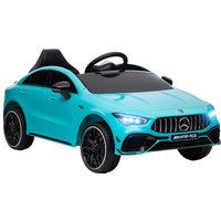 AIYAPLAY Kinder Elektroauto 12V Kinderauto mit 2,4G Fernbedienung Musik Hellblau von AIYAPLAY