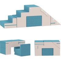 AIYAPLAY Kinder Schaumstoff Bausteine 2er Set Softbausteine Riesenbausteine Großbausteine mit Samtoptik Klettern Bauklötze Bausteinset Beige+Blau Aosom AIYAPLAY Kinder Schaumstoff Bausteine 2er Set Softbausteine Riesenbausteine Großbausteine mit Samtoptik Klettern Bauklötze Bausteinset Beige+Blau Aosom von AIYAPLAY