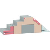 AIYAPLAY Kinder Schaumstoff Bausteine 2er Set Softbausteine Riesenbausteine Großbausteine mit Samtoptik Klettern Bauklötze Bausteinset Bunt   Aosom von AIYAPLAY