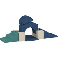 AIYAPLAY Kinder Schaumstoff Bausteine 7er Set Softbausteine Riesenbausteine Klettern Großbausteine mit Samtoptik Baby Kletterspielzeuge Bunt Aosom AIYAPLAY Kinder Schaumstoff Bausteine 7er Set Softbausteine Riesenbausteine Klettern Großbausteine mit Samtoptik Baby Kletterspielzeuge Bunt Aosom von AIYAPLAY