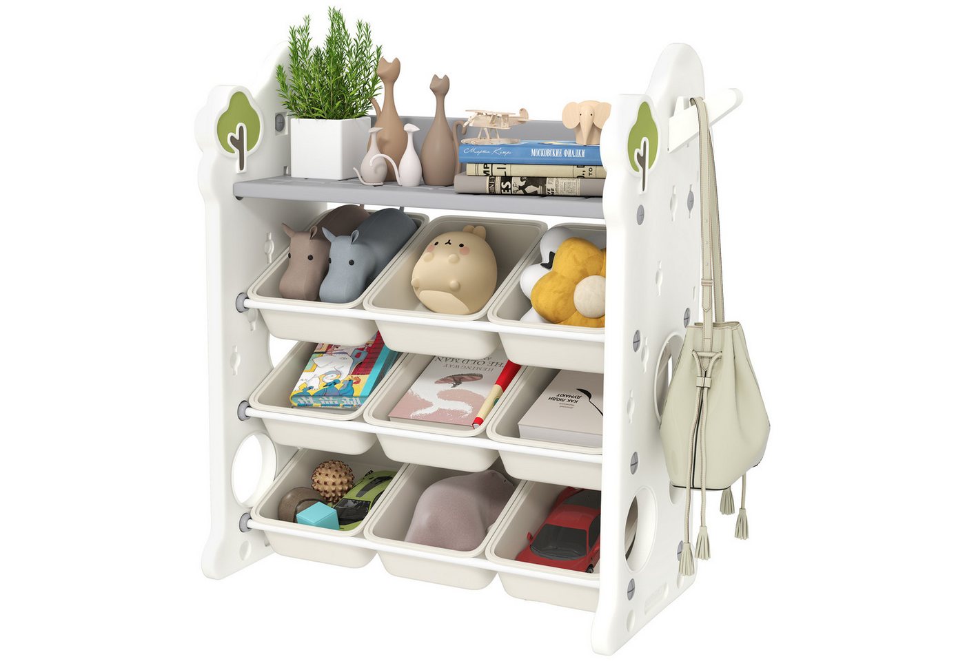 AIYAPLAY Standregal Kinderregal von AIYAPLAY