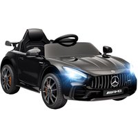 Kinder Elektroauto 12 V Kinderauto mit 2,4G Fernbedienung, Musik, 3-5 km/h von AIYAPLAY