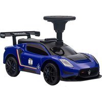 Rutschauto, Bobby Car mit Stauraum, Hupe und Musik Blau 65 x 29 x 37 cm von AIYAPLAY