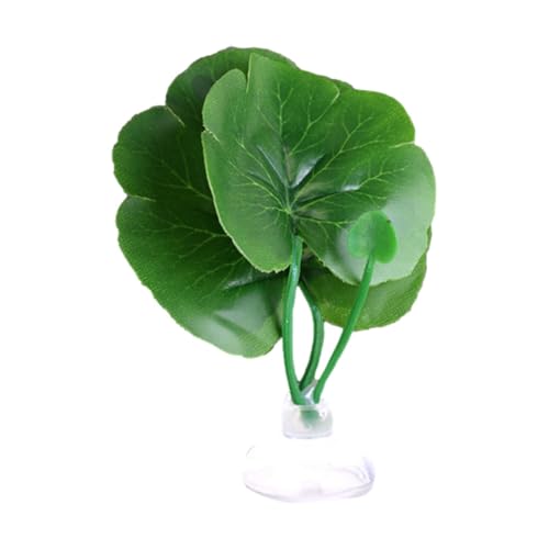 AIYING Betta Leaf Hängematte - Gefälschtes Betta-Fischblatt-Pad | Hängematte für kleinen Tank mit Saugnapf, natürliche Betta-Blätter als Ruheplatz und Dekoration von AIYING