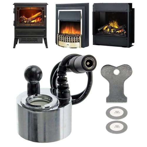 Elektrischer Feuerwandler passend für Dimplex M-011B M011B Heizstrahler Opti-Myst, Ersatz für elektrische Wandfeuer (1 Wandler, 2 Wandlerscheibe und 1 Entfernungswerkzeug) von AIYINIY