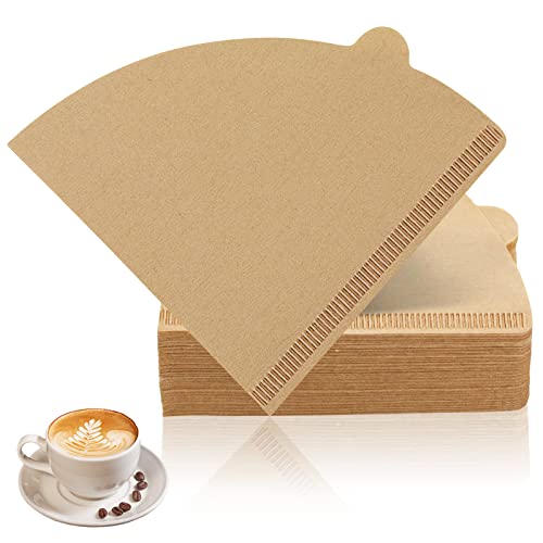 AIYONG 100 Stück VCF-02-100W Papier-Kaffeefilter, Natürliche Einweg-Kegelfilter, Papierkaffeefilter für V60 Kaffeemaschine & Pour Over Coffee Maker, für Kaffeekanne 2-4 Portionen AIYONG 100 Stück VCF-02-100W Papier-Kaffeefilter, Natürliche Einweg-Kegelfilter, Papierkaffeefilter für V60 Kaffeemaschine & Pour Over Coffee Maker, für Kaffeekanne 2-4 Portionen von AIYONG