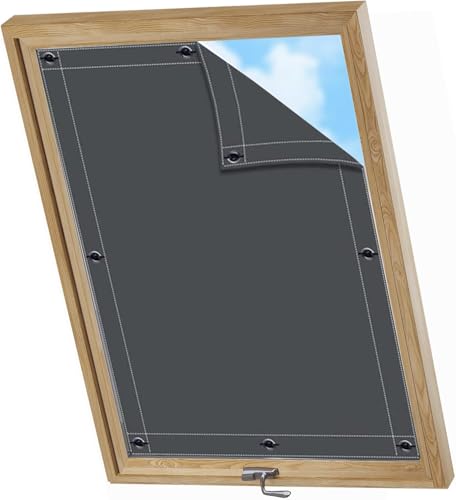 AIYOUVM Dachfenster Sonnenschutz Mehrfach Farbe, Mehrere Größenoptionen, Dachfenster Thermo Sonnenschutz Verdunklungsrollo Thermo für Windows Velux Roto Solarschutz Wärmereduzierung 112x118cm AIYOUVM Dachfenster Sonnenschutz Mehrfach Farbe, Mehrere Größenoptionen, Dachfenster Thermo Sonnenschutz Verdunklungsrollo Thermo für Windows Velux Roto Solarschutz Wärmereduzierung 112x118cm von AIYOUVM
