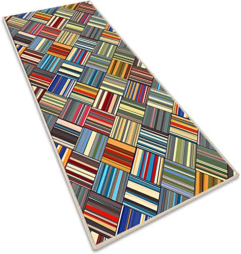 AIYOUVM Korridor Teppich Lang 40x60cm rutschfeste Unterseite Fußabtreter fürs Wohnzimmer Esszimmer oder Kinderzimmer von AIYOUVM