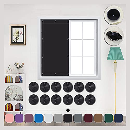 AIYOUVM Sonnenschutz dachfenster 60x78cm Verdunkeln Sie den Raum, Thermo Sonnenschutz Dachfenster Rollos für Fenster Verdunkelung zur Verglasung von Fenstervorhängen von AIYOUVM