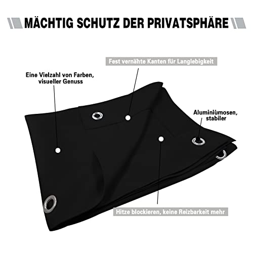 AIYOUVM Sonnenschutz dachfenster Sonnenschutz, Blackout, Dachfenster Hitzeschutzrollo zur Verglasung von Fenstervorhängen 38x60cm von AIYOUVM