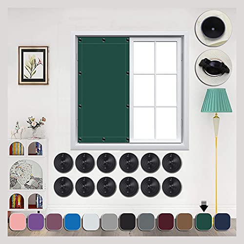 AIYOUVM Sonnenschutz dachfenster roto 32x76cm Without Drilling, with Suction Cups, Dachfenster Rollo mit Saugnapf Hitzeschutzrollo zur Verglasung von Fenstervorhängen von AIYOUVM