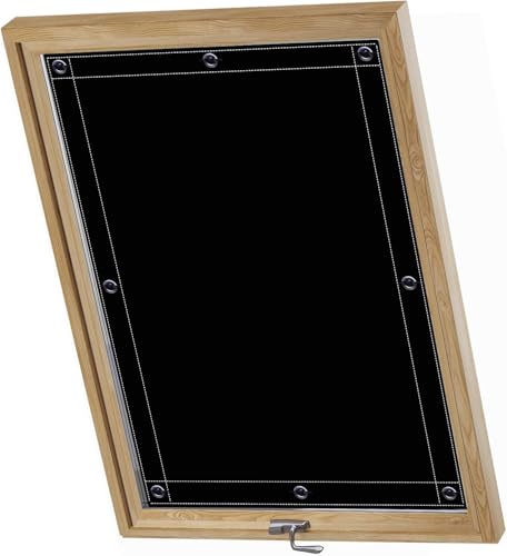 AIYOUVM Sonnenschutz dachfenster roto Mehrfach Farbe, Mehrere Größenoptionen, Sonnenschutz Fenster Saugnapf Dachfensterrollo zur Verglasung von Fenstervorhängen 112x118cm von AIYOUVM