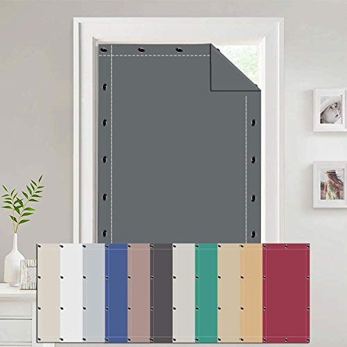 AIYOUVM Sonnenschutz mit Saugnäpfen 38x54cm Polyester Sonnenschutzfolie Fenster Außen Klemmfix Rollo zur Verglasung von Fenstervorhängen von AIYOUVM