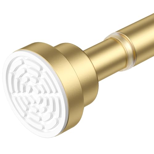 AIZESI Duschstange Gardinenstange ohne Bohren 80-160 CM,Teleskopstange Klemmstange Duschvorhangstange Geeignet für Badezimmer, Fenster, Kleiderschrank, (Durchmesser 22mm) von AIZESI