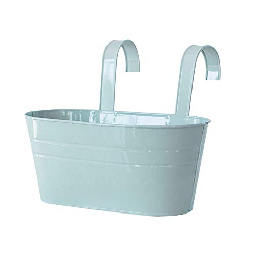 AIchenYW Bumentöpfe für drinnen und draußen Sukkulenten Pflanztopf Robust Langlebig Blumentöpfe Modern Pflegeleicht Übertöpfe Subtilität Attraktiv Pflanzkübel (Blue, One Size) von AIchenYW