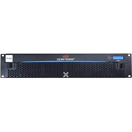 AJA OG-X-FR openGear 20 Steckplätze Rackrahmen kompatibel mit 2RU mit Netzteil von AJA