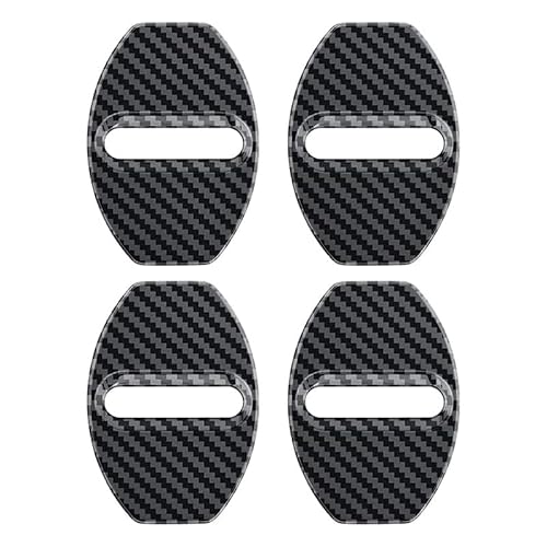 4 Stück Auto Türschloss Abdeckung, Für Audi A3 A4 A5 A6 A7 A8 Q3 Q5 Q7 S4 S5 S6 TT RS5 RS6 Auto Styling Türschloss Abdeckung Anti Rust Fall Protector Zubehör,B von AJAAS