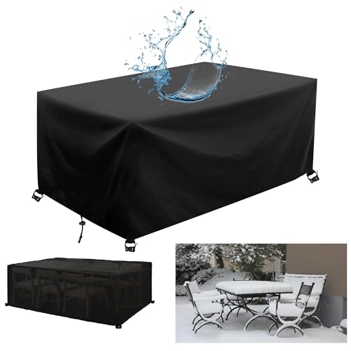 AJALGZ Gartentisch Abdeckung 45x40cm Abdeckung Gartenmöbel Winterfest Schutzhülle für Gartenmöbel 45x40x25cm/LxBxH Palettenmöbel Abdeckung Gartenstuhl Abdeckung Wasserdicht Abdeckplane von AJALGZ