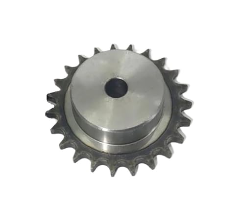 AJASMKLX 1 Stück 04C #25 Kettenantriebsrad 9-23 Zähne 45# Stahlkettenrad Teilung 6,35 mm Industrielles Kettenrad(8 Teeth) von AJASMKLX