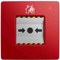 60815 - Handfeuermelder (Rot) (8EU) asp , Drahtloser Wandtaster zur manuellen Aktivierung des Feueralarms - Ajax von AJAX