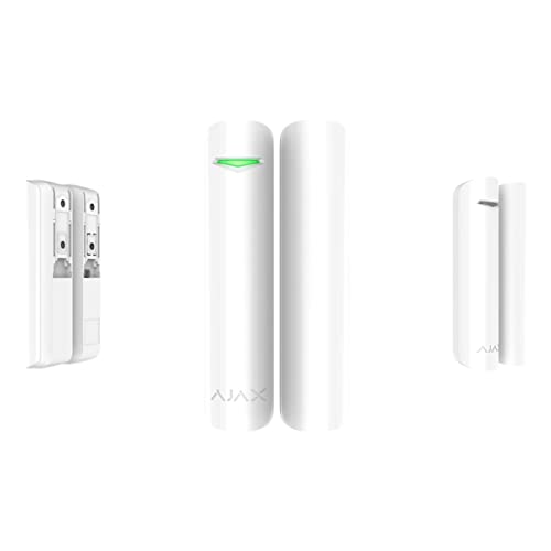 AJAX Doorprotect Plus White Detektor für magnetische Öffnung, Neigung und Stöße 38101 von AJAX
