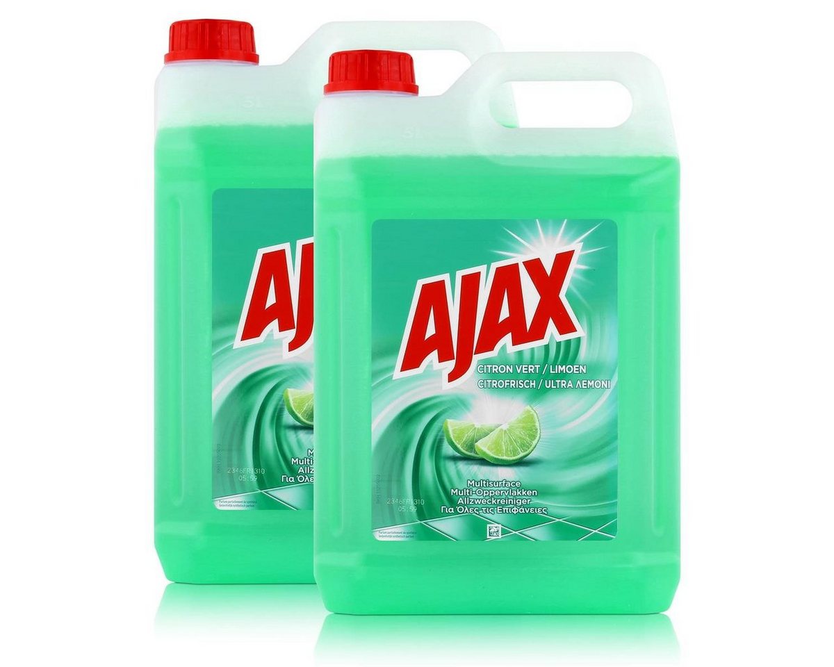 AJAX Ajax Allzweckreiniger Citrofrisch 5L (2er Pack) Allzweckreiniger von AJAX