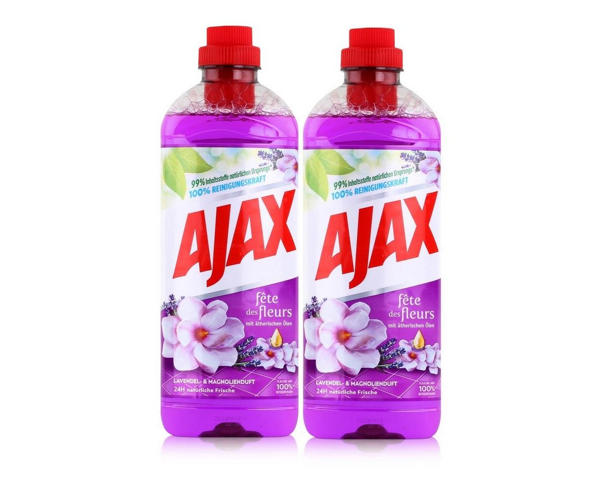 AJAX Ajax Allzweckreiniger Lavendel- & Magnolie 1 Liter - Bodenreiniger (2e Allzweckreiniger von AJAX