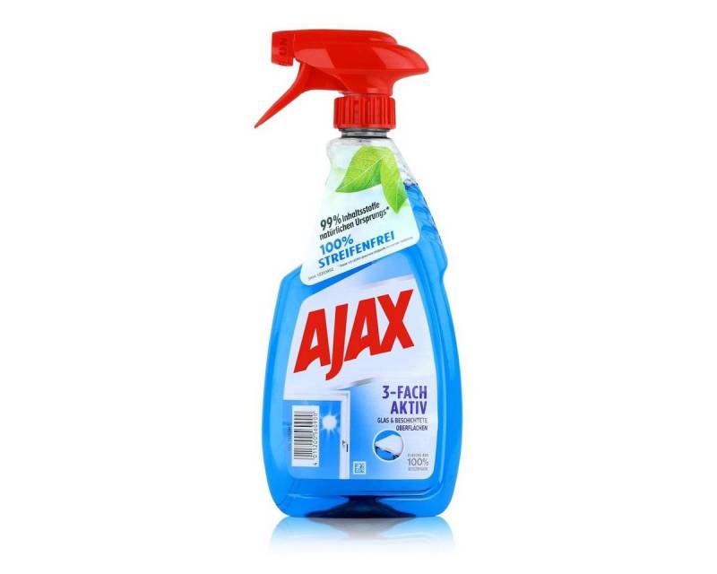 AJAX Ajax Glasreiniger 500ml - Für Glas & Beschichtete Oberflächen (1er Pac Glasreiniger von AJAX