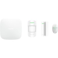 AJAX StarterKit 4G-Funkalarmset (Hub 2.4G + MotionPtotect + DoorProtect + SpaceControl) – 51174.134.WH1 von AJAX