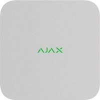 Ajax 16-Kanal 4K UHD IP NVR (Backup bis zu 16 TB), ONVIF/RTSP-kompatibel, mit JetSparrow-Technologie und SmartBracket 70934.122.WH von AJAX