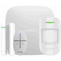 Ajax - 20290 – kit mit hub plus, motionprotect, doorprotect und spacecontrol. weisse farbe von AJAX